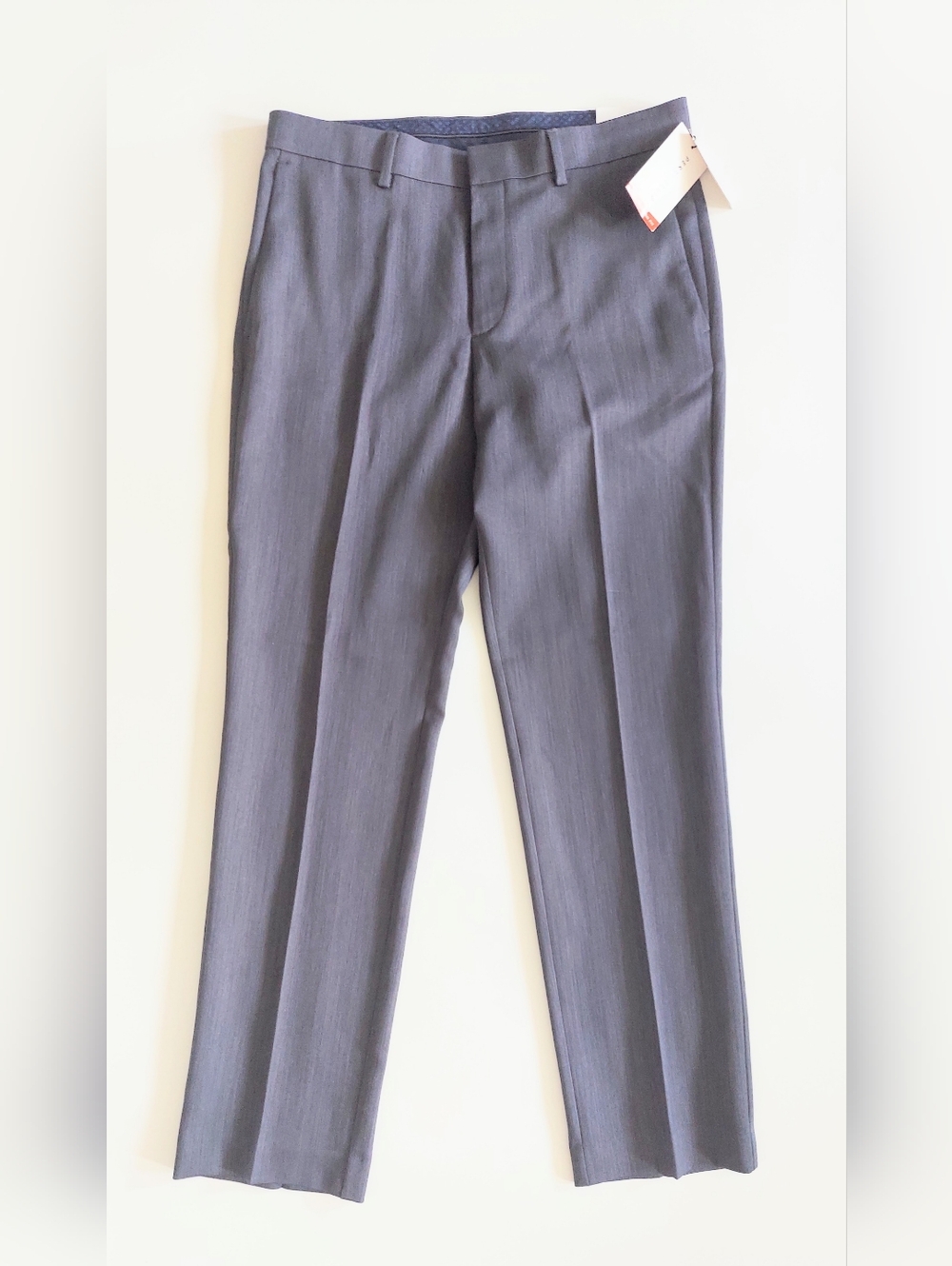 Perry Ellis Portfolio Modern Fit Trouser Pants Gray Mens Size 32" x 32" NWT